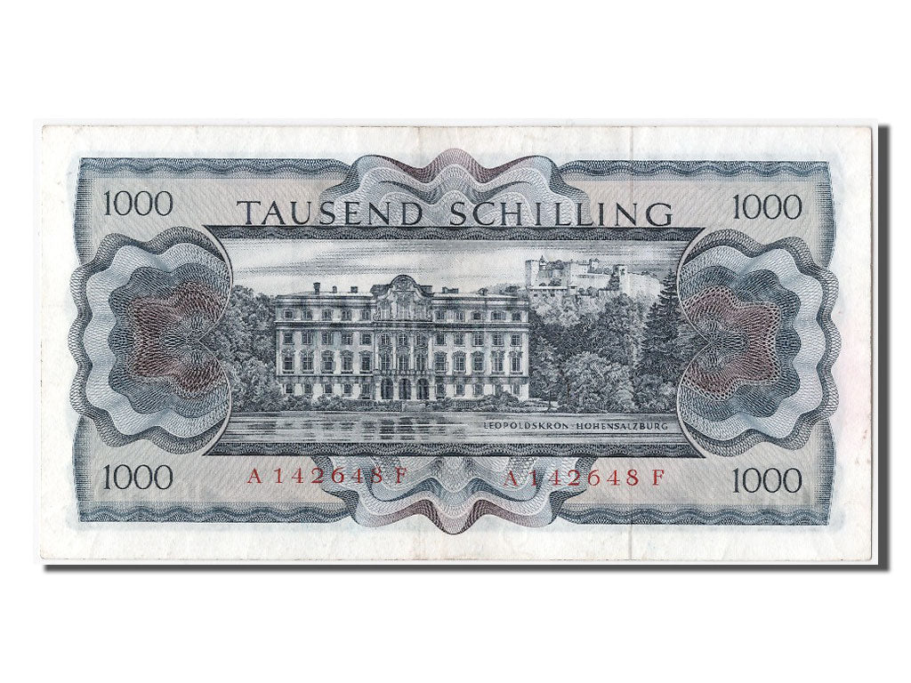 Billete, 1000 Schilling, 1966, Austria, 1966-07-01, MBC+