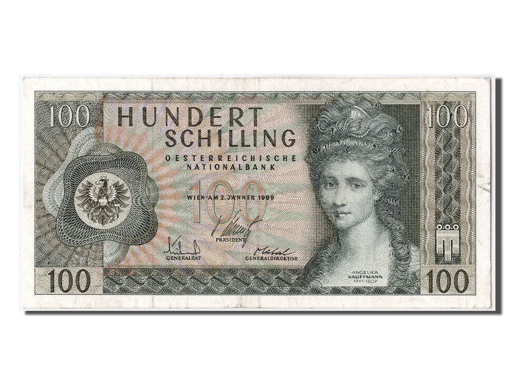 Banconote, Austria, 100 Schilling, 1969, 1969-01-02, BB
