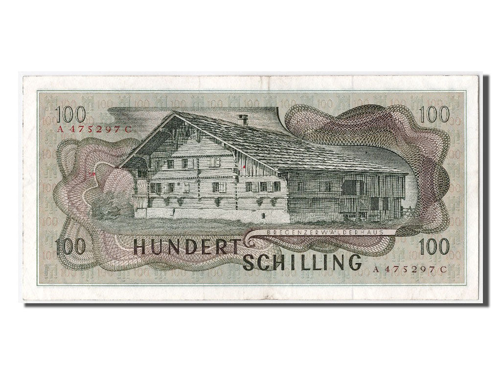 Banconote, Austria, 100 Schilling, 1969, 1969-01-02, BB