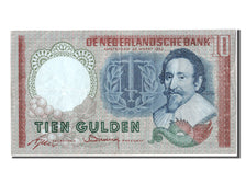 Banknote, Netherlands, 10 Gulden, 1953, 1953-03-23, AU(55-58)