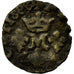 Coin, FRENCH STATES, DOMBES, Liard, 1613, Trévoux, VF(20-25), Billon