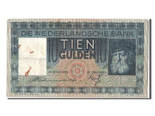 Banknote, Netherlands, 10 Gulden, 1936, 1936-07-21, VF(30-35)