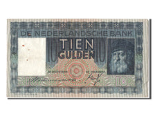 Banknote, Netherlands, 10 Gulden, 1936, 1936-08-15, VF(30-35)