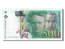 Banknote, France, 500 Francs, 500 F 1994-2000 ''Pierre et Marie Curie'', 1994