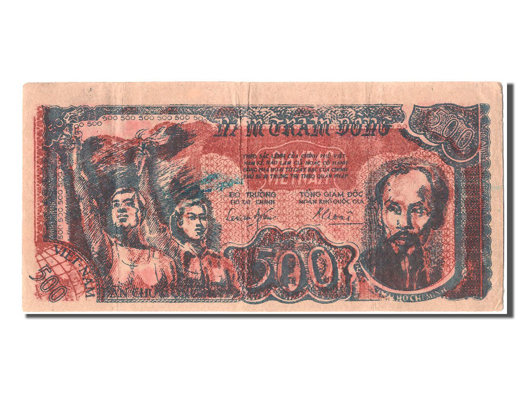 Viet Nam, 500 D<ox>ng, 1949, KM #31a, EF(40-45), A AL150 TW087