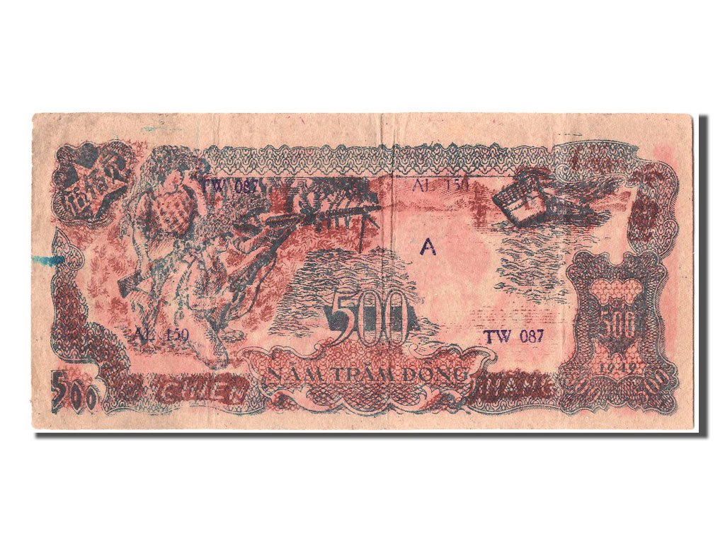 Viet Nam, 500 D<ox>ng, 1949, KM #31a, EF(40-45), A AL150 TW087