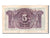 Banconote, Spagna, 5 Pesetas, 1935, BB