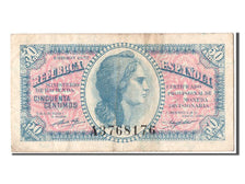 Banconote, Spagna, 50 Centimos, 1937, BB