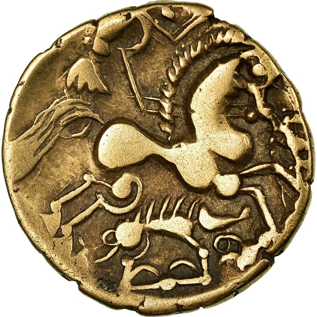 Coin, Aulerci Eburovices, Hemistater, EF(40-45), Electrum, Delestrée:2401
