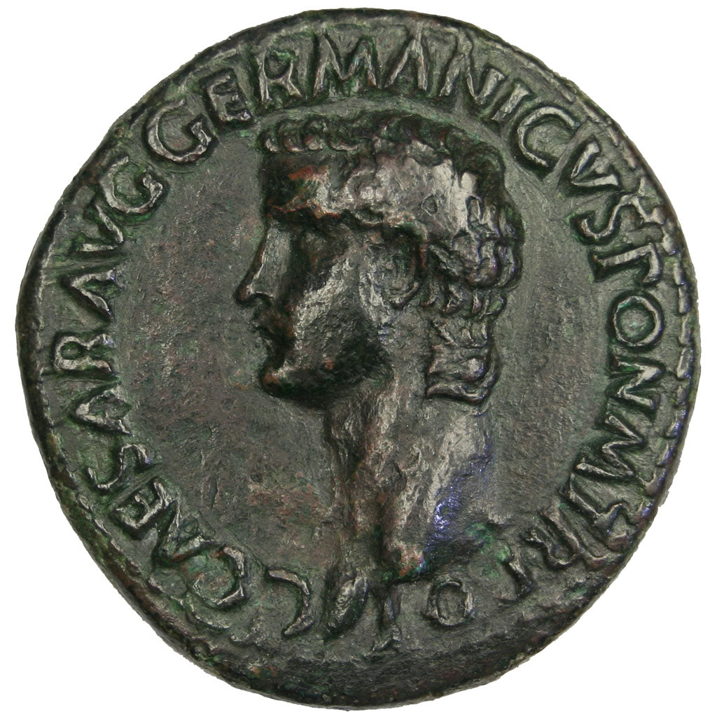 Caligula, As, Roma, EF(40-45), Bronze, Cohen #27, 10.77