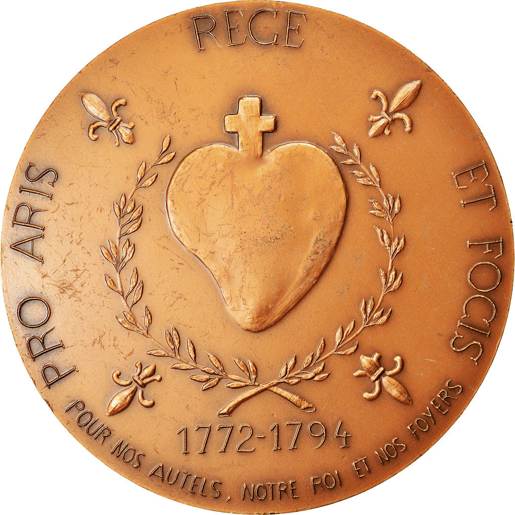 France, Médaille, Révolution, Henri de la Rochejaquelein, History, 1982, Rips