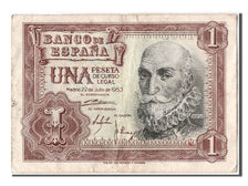 Banknote, Spain, 1 Peseta, 1953, 1953-07-22, EF(40-45)