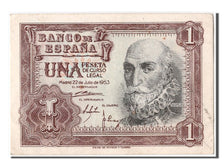 Banknote, Spain, 1 Peseta, 1953, 1953-07-22, AU(55-58)
