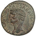 Claudius, As, Roma, EF(40-45), Bronze, Cohen #84, 12.10