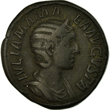 Munten, Julia Mamée, Sestertius, Roma, ZF, Bronze, Cohen:21
