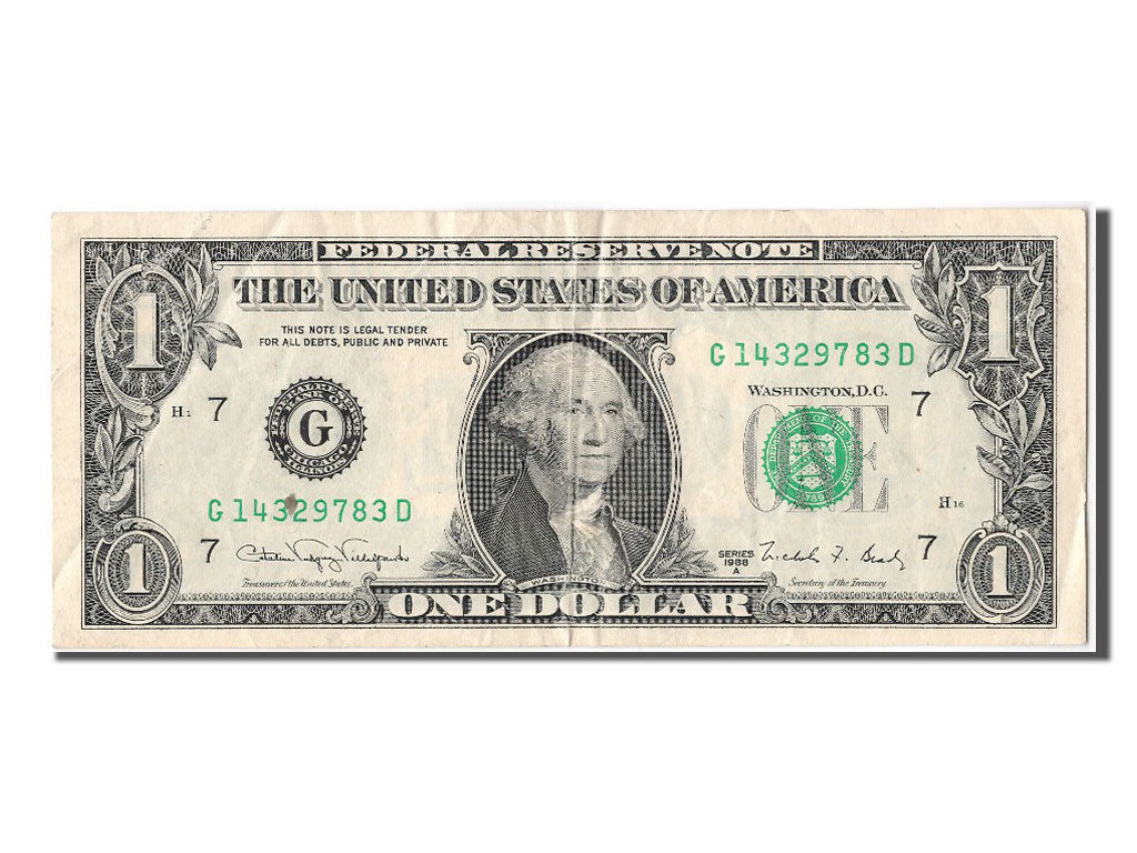 Stati Uniti, One Dollar, 1988, BB+