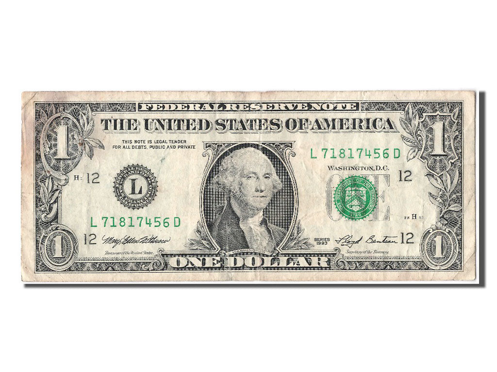 United States, One Dollar, 1993, KM #4023, EF(40-45), L71817456D