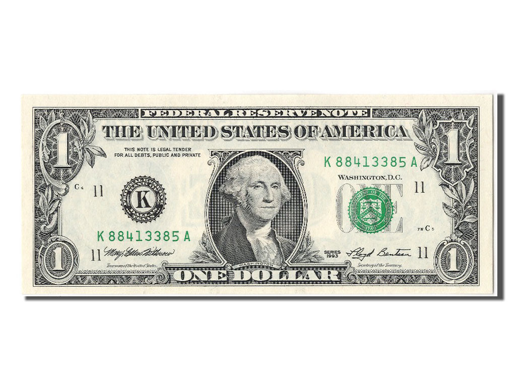 United States, One Dollar, 1993, KM #4023, UNC(65-70), K88413385A