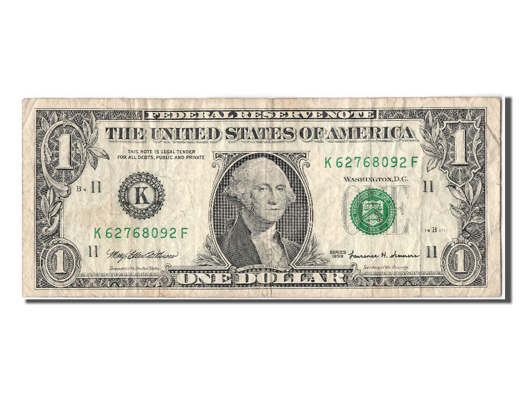 United States, One Dollar, 1999, KM #4511, EF(40-45), K62768092F