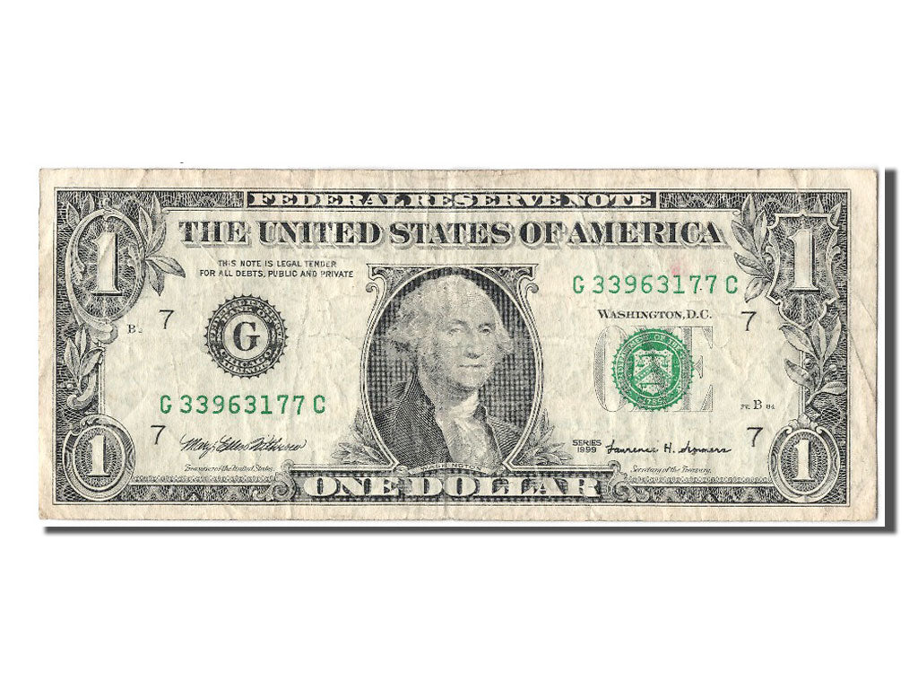Stati Uniti, One Dollar, 1999, MB+