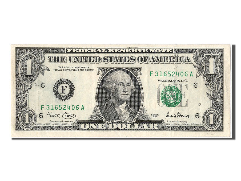 United States, One Dollar, 2001, KM #4576, UNC(60-62), F31652406A