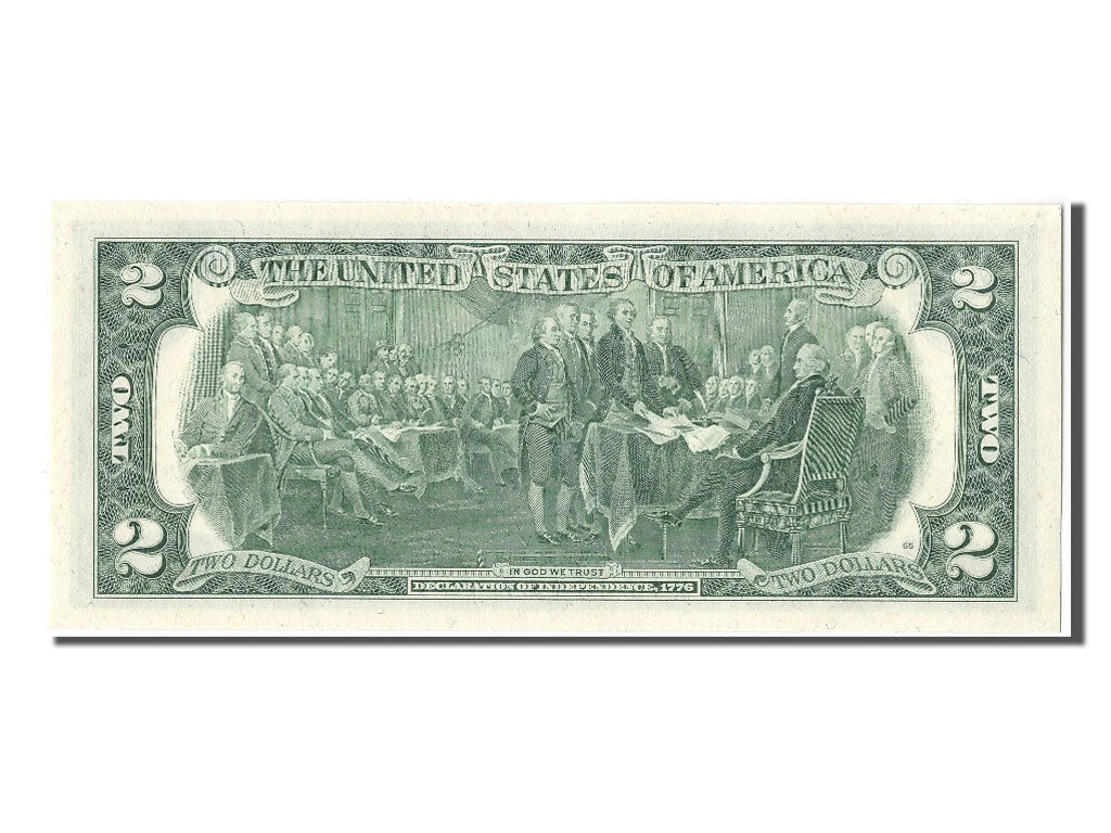 United States, Two Dollars, 1976, KM #1633, UNC(65-70), G76731572A