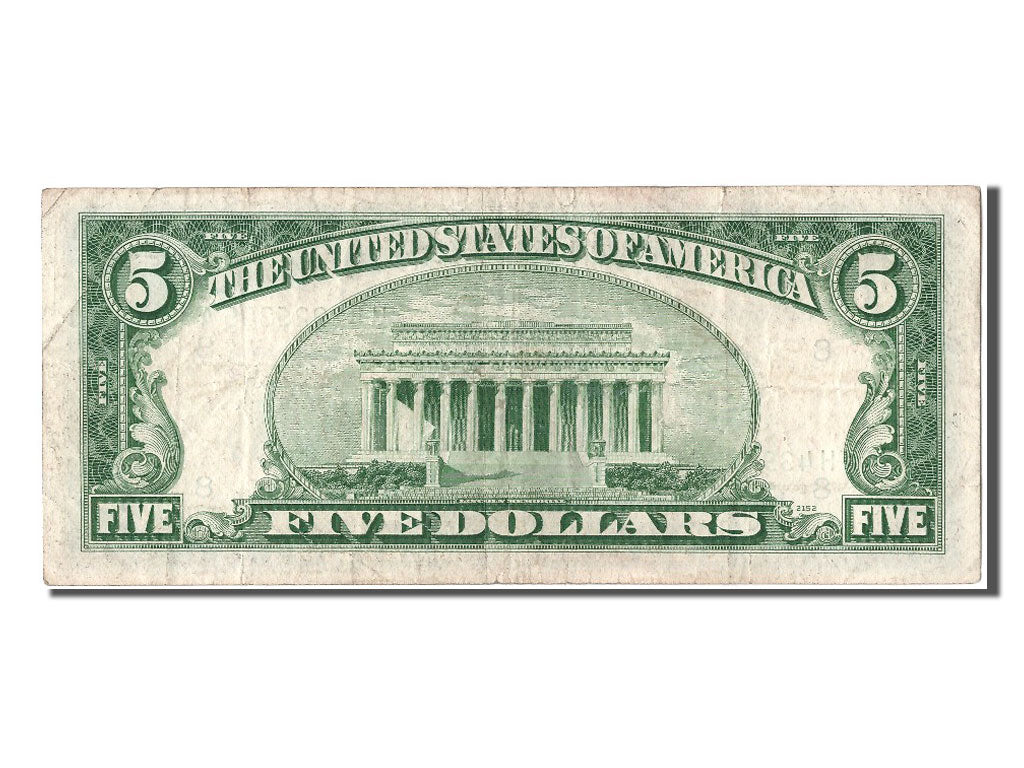 United States, 5 Dollars, 1950, EF(40-45), H43926305A