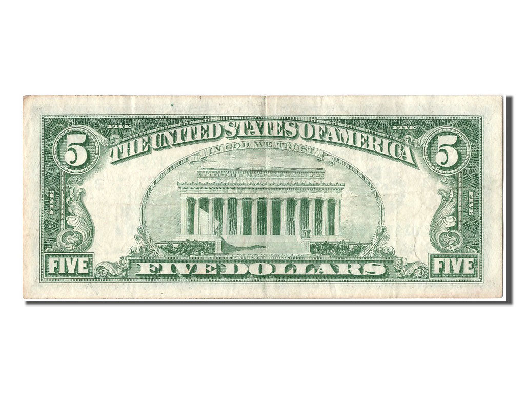 United States, 5 Dollars, 1963, AU(55-58), C02979166A