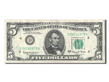 United States, 5 Dollars, 1963, EF(40-45), D28142879A
