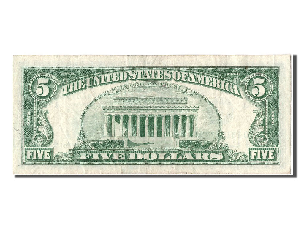 United States, 5 Dollars, 1963, EF(40-45), D28142879A