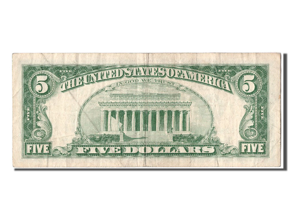 United States, Five Dollars, 1963, KM #1870, EF(40-45), G82818753A