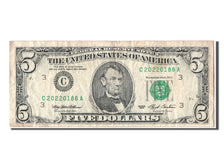 United States, 5 Dollars, 1993, EF(40-45), C20220188A