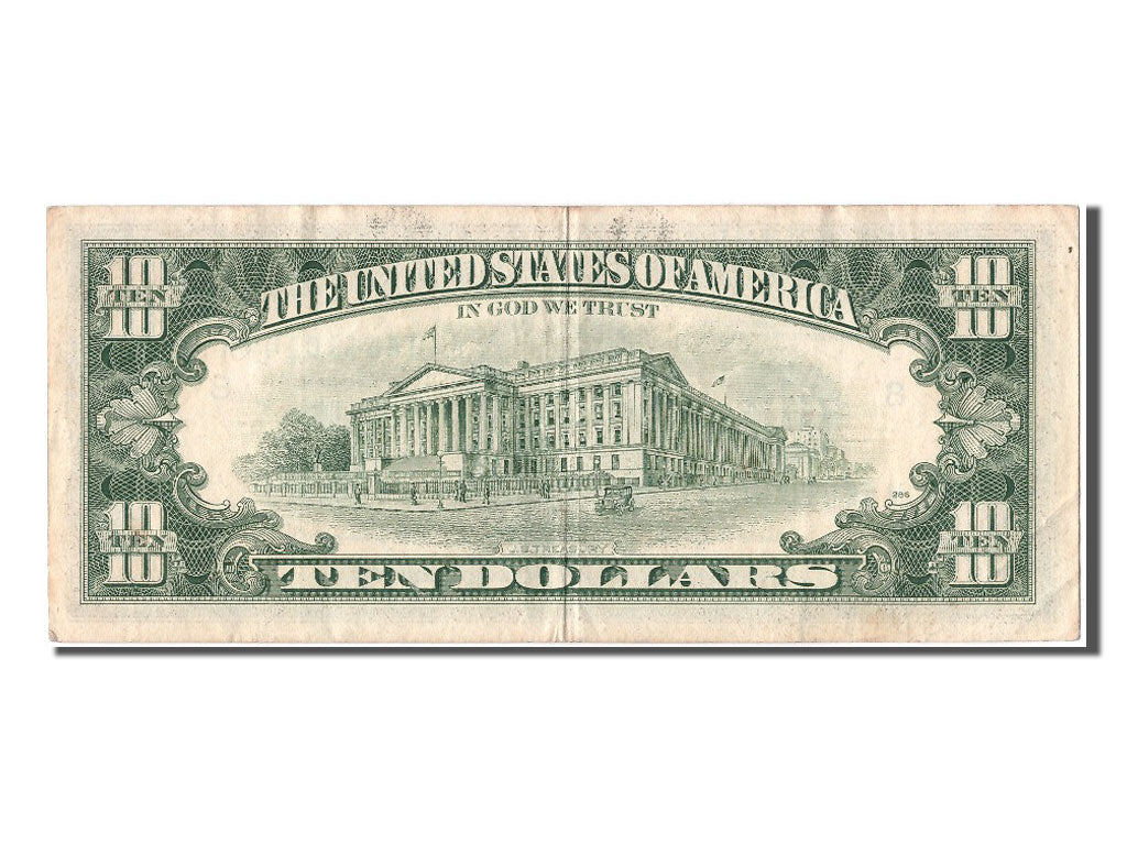 Stati Uniti, Ten Dollars, 1985, SPL-