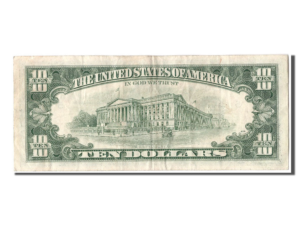 United States, 10 Dollars, 1985, EF(40-45), E07521809B