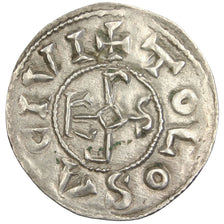 FRANCE, Denarius, Toulouse, AU(50-53), Silver, Depeyrot #1003, 1.50