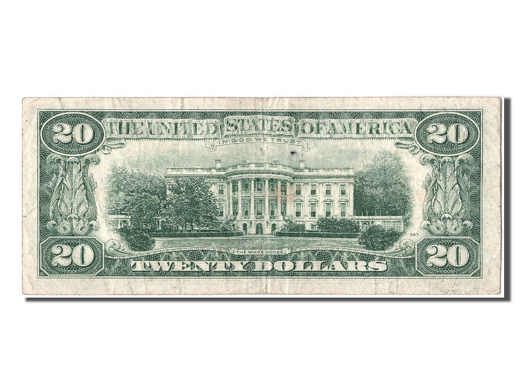 United States, Twenty Dollars, 1977, KM #2522, EF(40-45), L26870761B