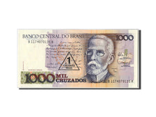 Banknote, Brazil, 1 Cruzado Novo on 1000 Cruzados, UNC(65-70)