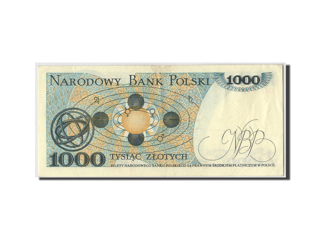 Banknote, Poland, 1000 Zlotych, 1982, 1982-06-01, UNC(63)