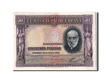 Spain, 50 Pesetas, 1935, KM #88, 1935-07-22, UNC(63), 1918015