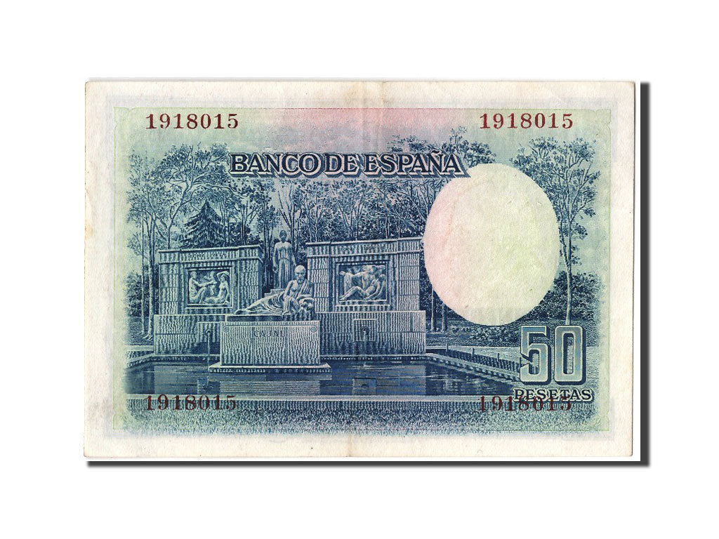 Spain, 50 Pesetas, 1935, KM #88, 1935-07-22, UNC(63), 1918015