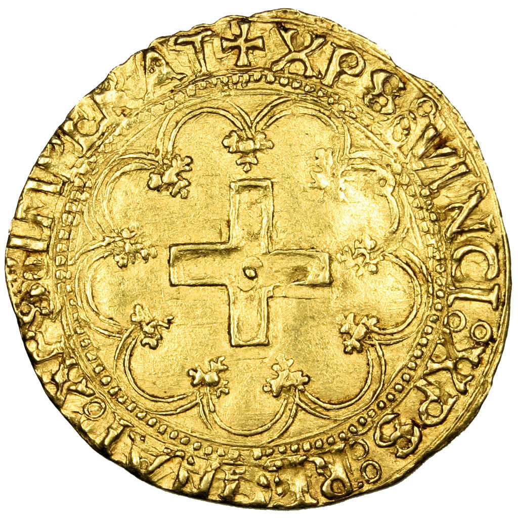 Moneda, Francia, Ecu d'or, Montpellier, MBC+, Oro, Sombart:4878