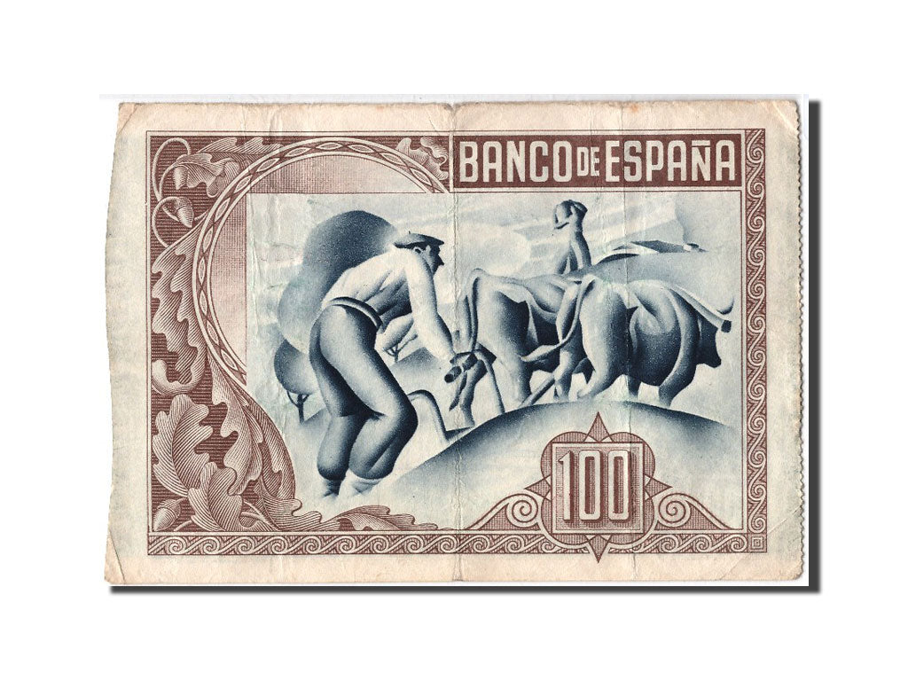 Spain, 100 Pesetas, 1937, KM #S565, 1937-01-01, EF(40-45), 510059