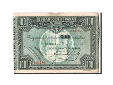 Spain, 100 Pesetas, 1937, KM #S565, 1937-01-01, EF(40-45), 033784