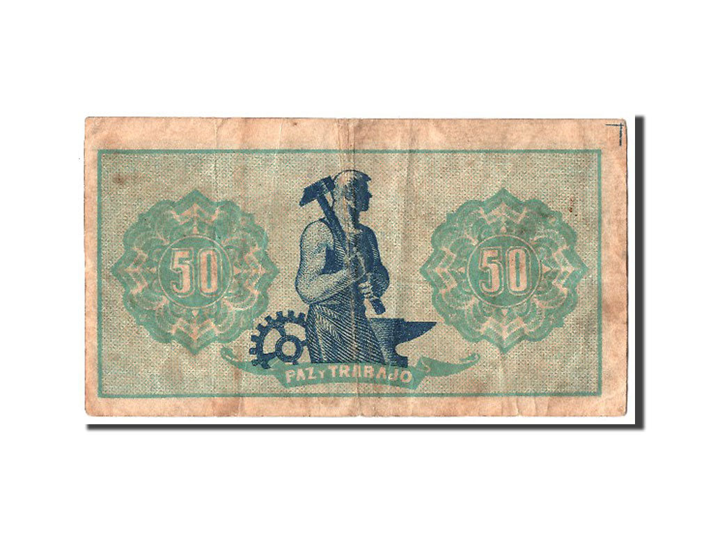 Spain, 50 Centimos, KM #S603, EF(40-45), 008522
