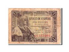 Billete, 1 Peseta, 1945, España, 1945-06-15, MBC
