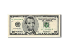 United States, 5 Dollars, 1999, UNC(65-70), BF20500081B