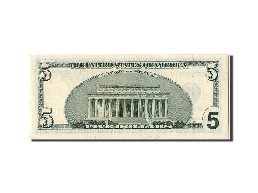 United States, 5 Dollars, 1999, UNC(65-70), BF20500081B