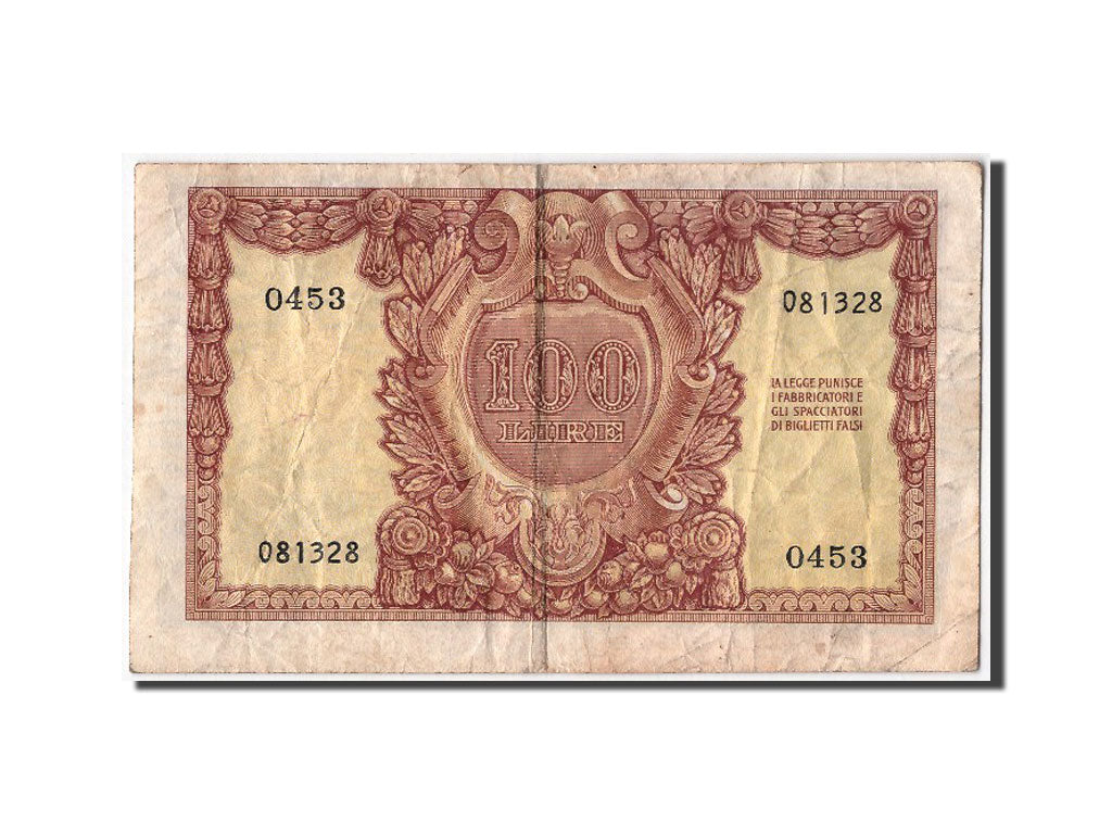 Banknote, Italy, 100 Lire, 1951, 1951-12-31, EF(40-45)