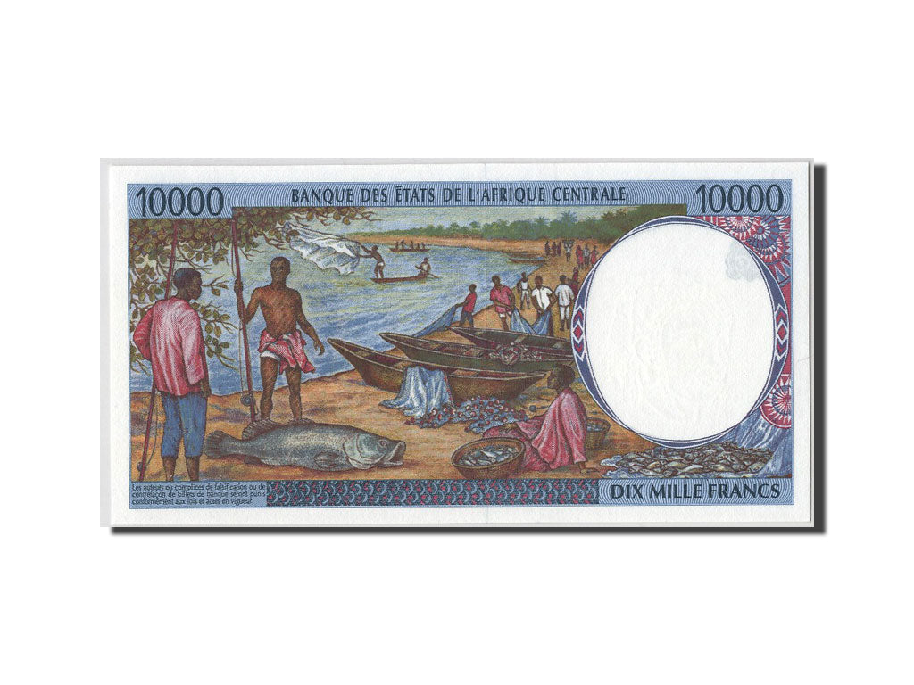Guinée Equatoriale, 10 000 Francs Type 1993