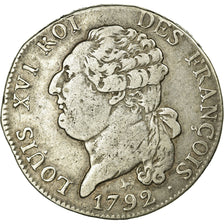Münze, Frankreich, Louis XVI, ½ écu de 3 livres françois, 1/2 ECU, 3 Livres